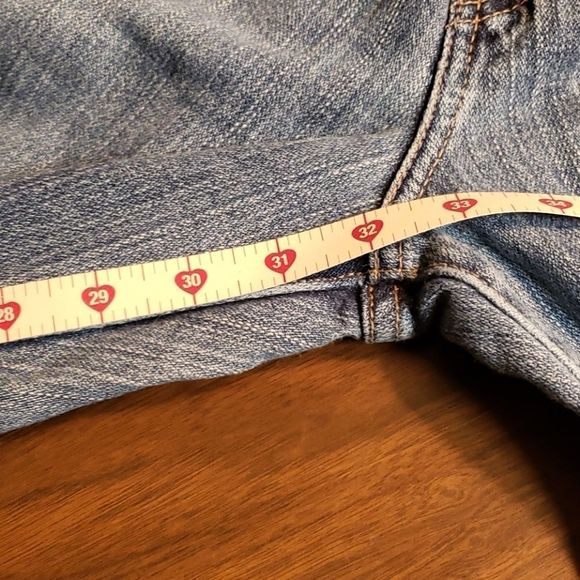 Levi's 505 Nouveau Low Straight Vintage Jeans 14M - Picture 7 of 7